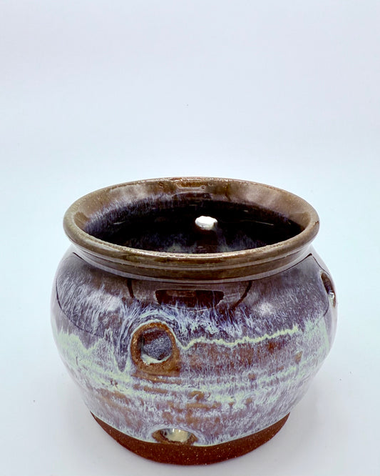 Midnight Garlic Jar