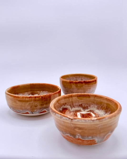 Golden Honey Mini Bowls