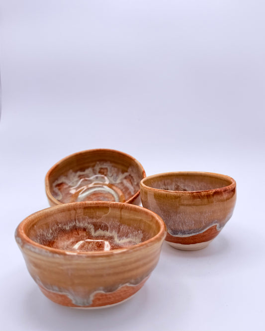 Golden Honey Mini Bowls
