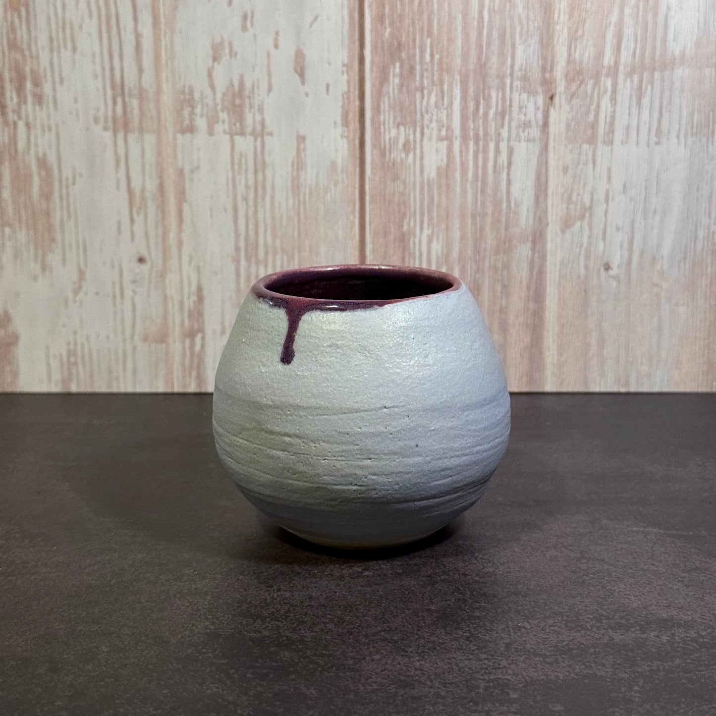 Lavender Drip Moonjar