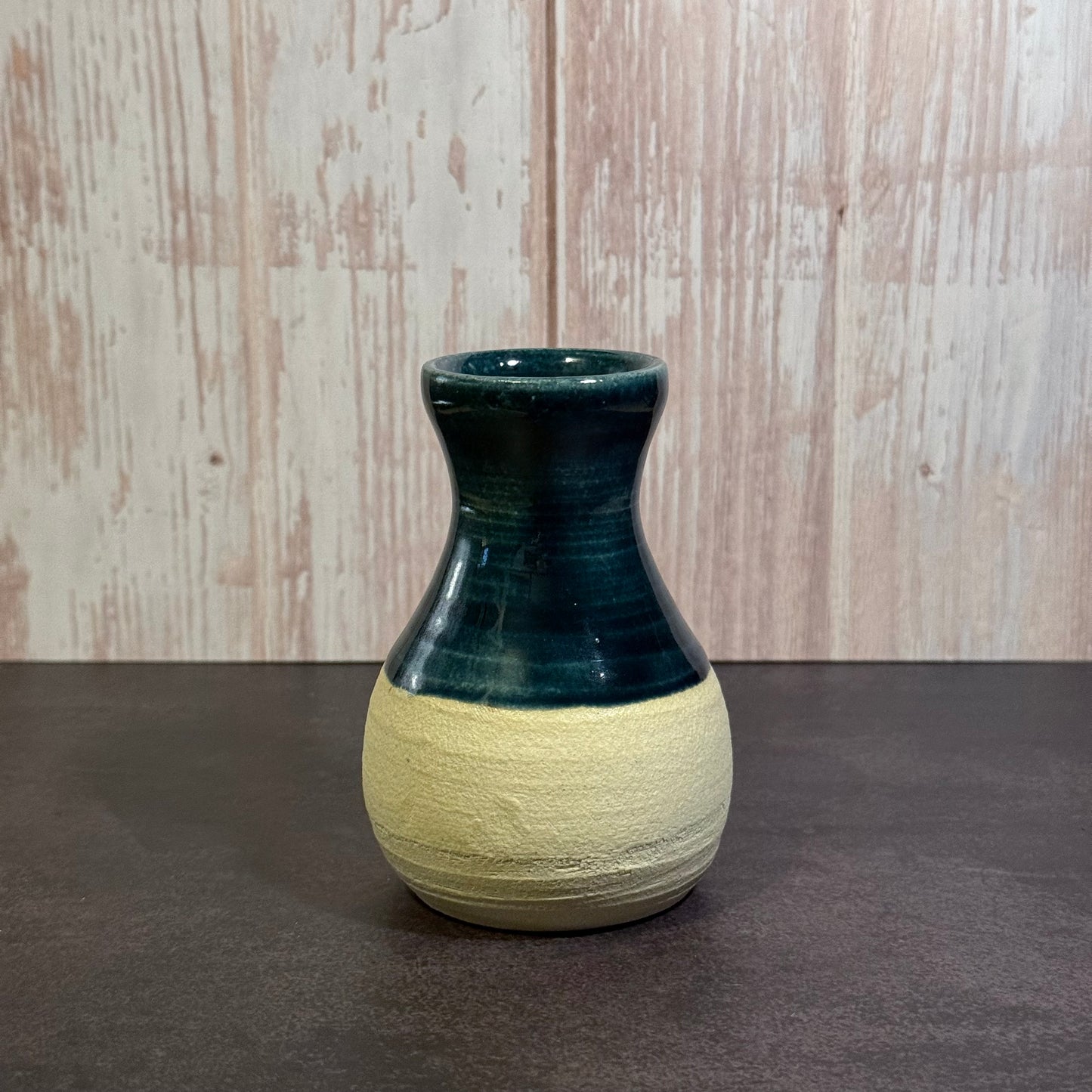 Deep Teal Bud Vase