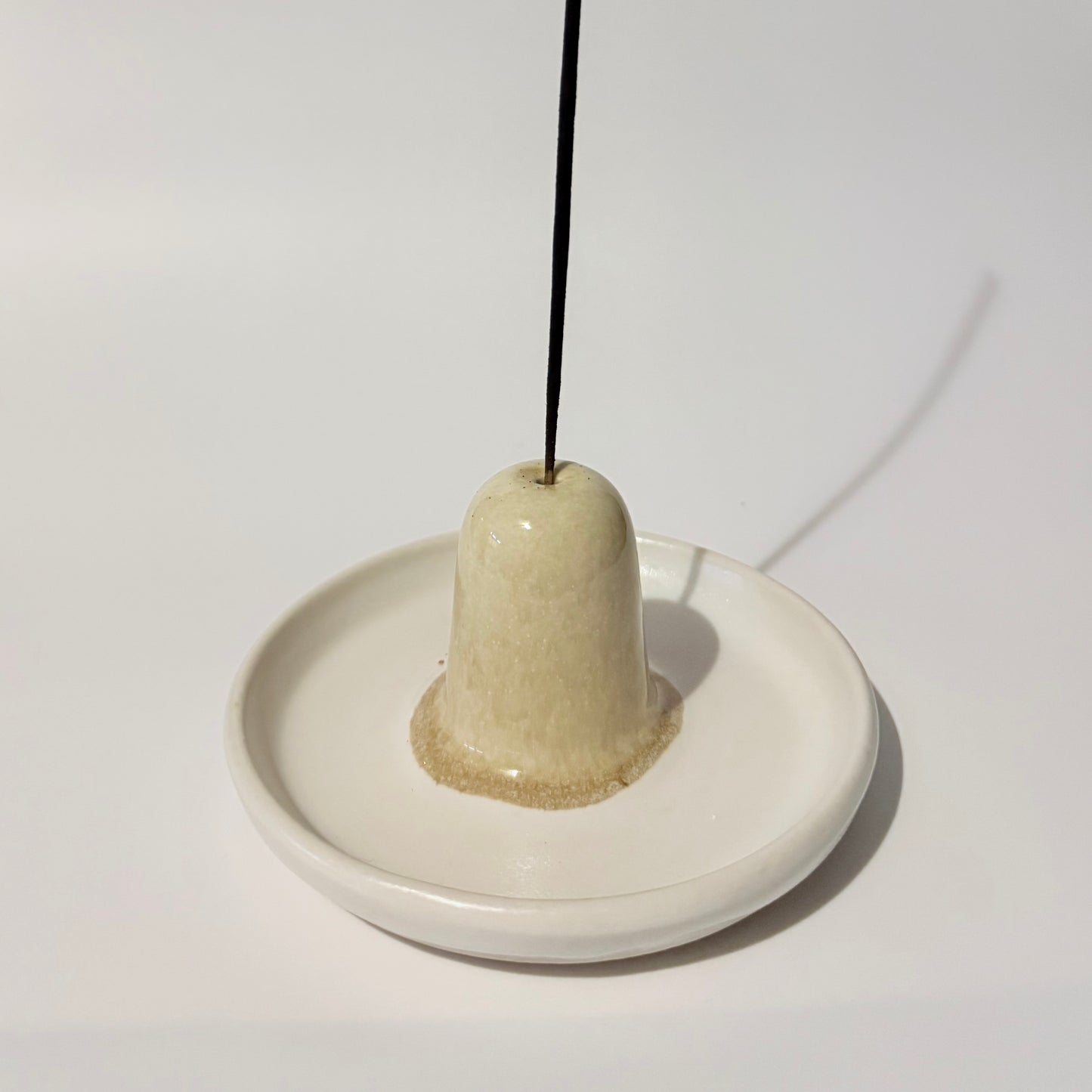 Bell Incense Holder with Dish