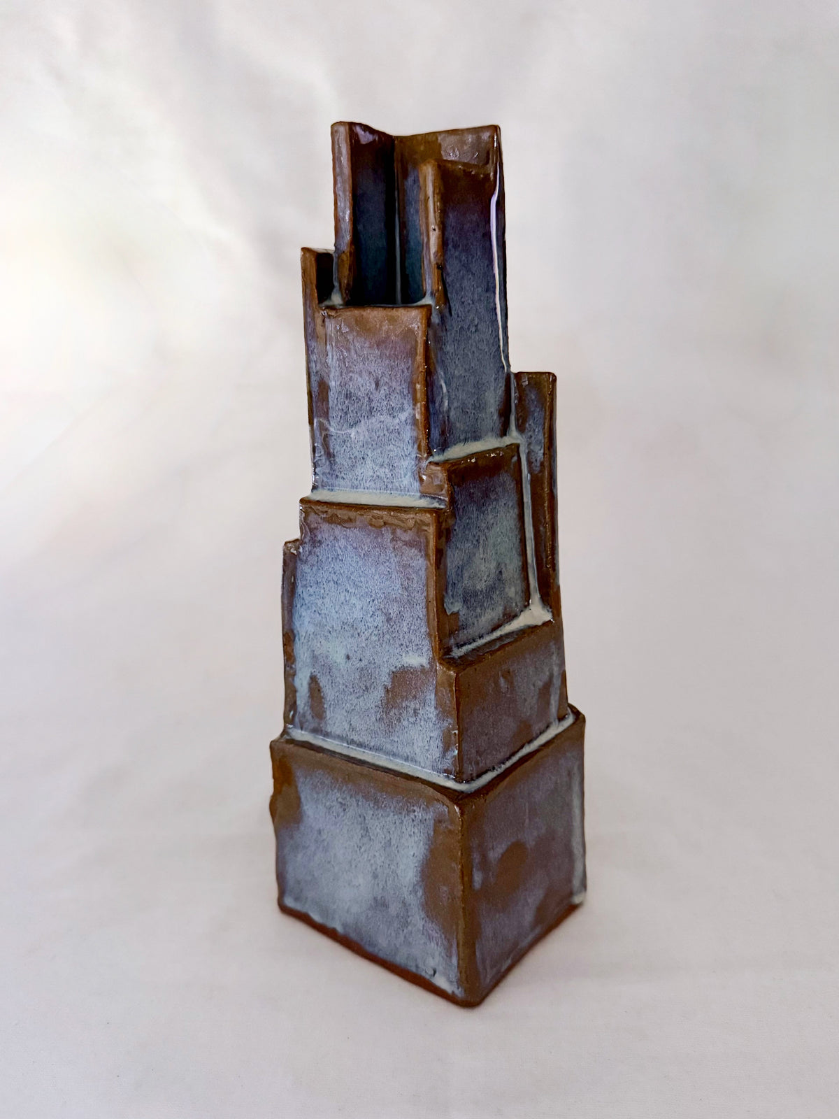 Stepped Tower Vase