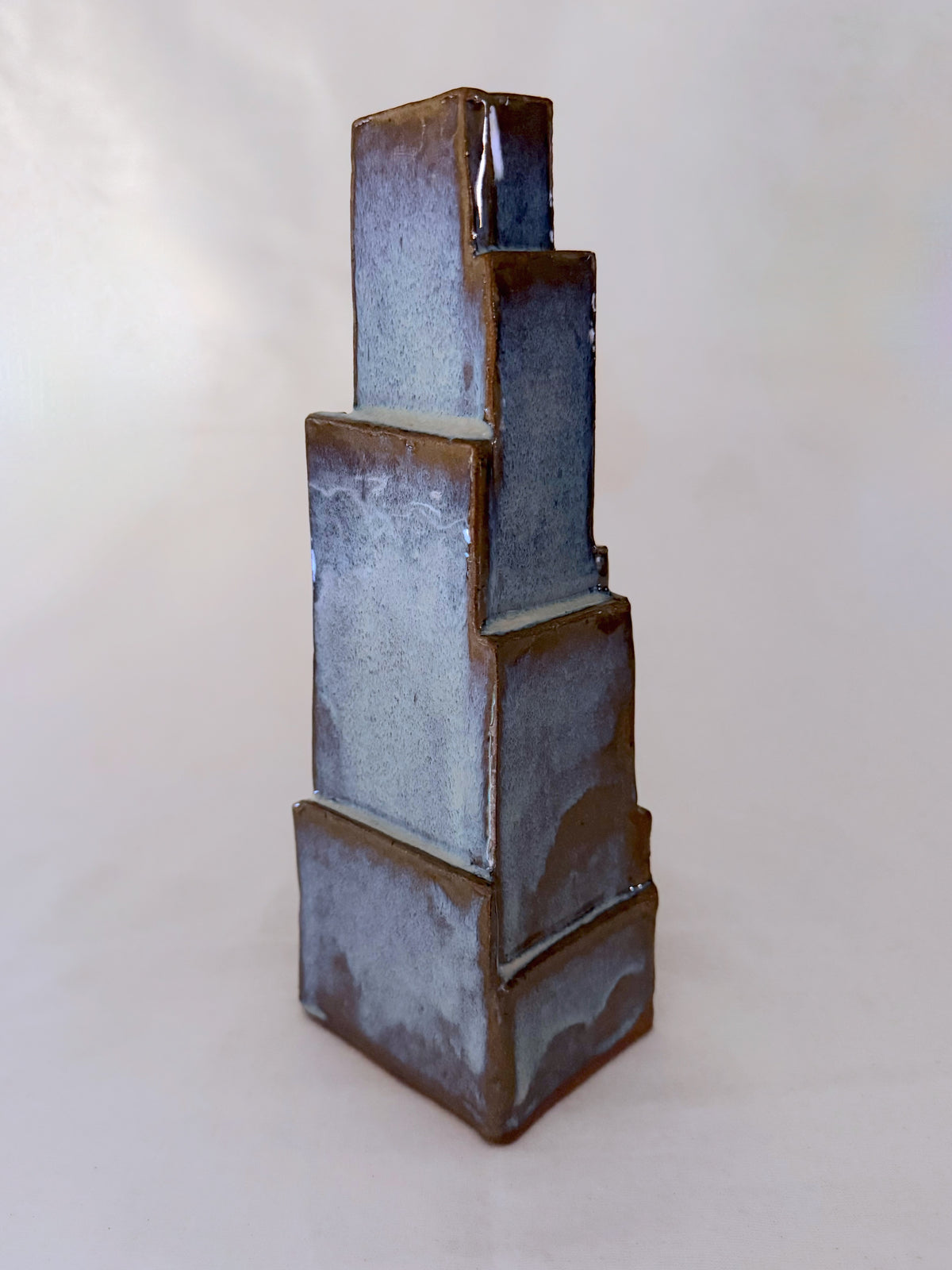 Stepped Tower Vase