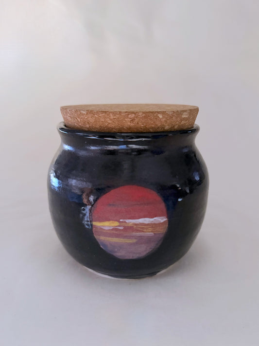 Black Moon Jar
